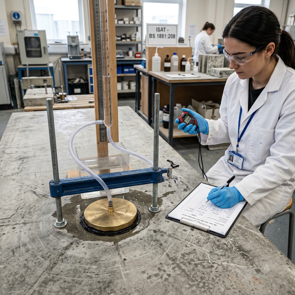 Concrete Initial Surface Absorption Test