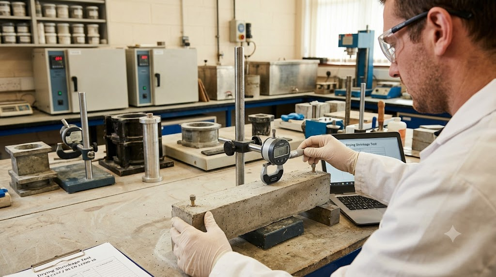 Concrete Drying Shrinkage Test