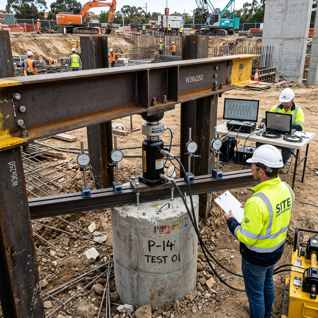 Pile Vertical Cyclic Load Test