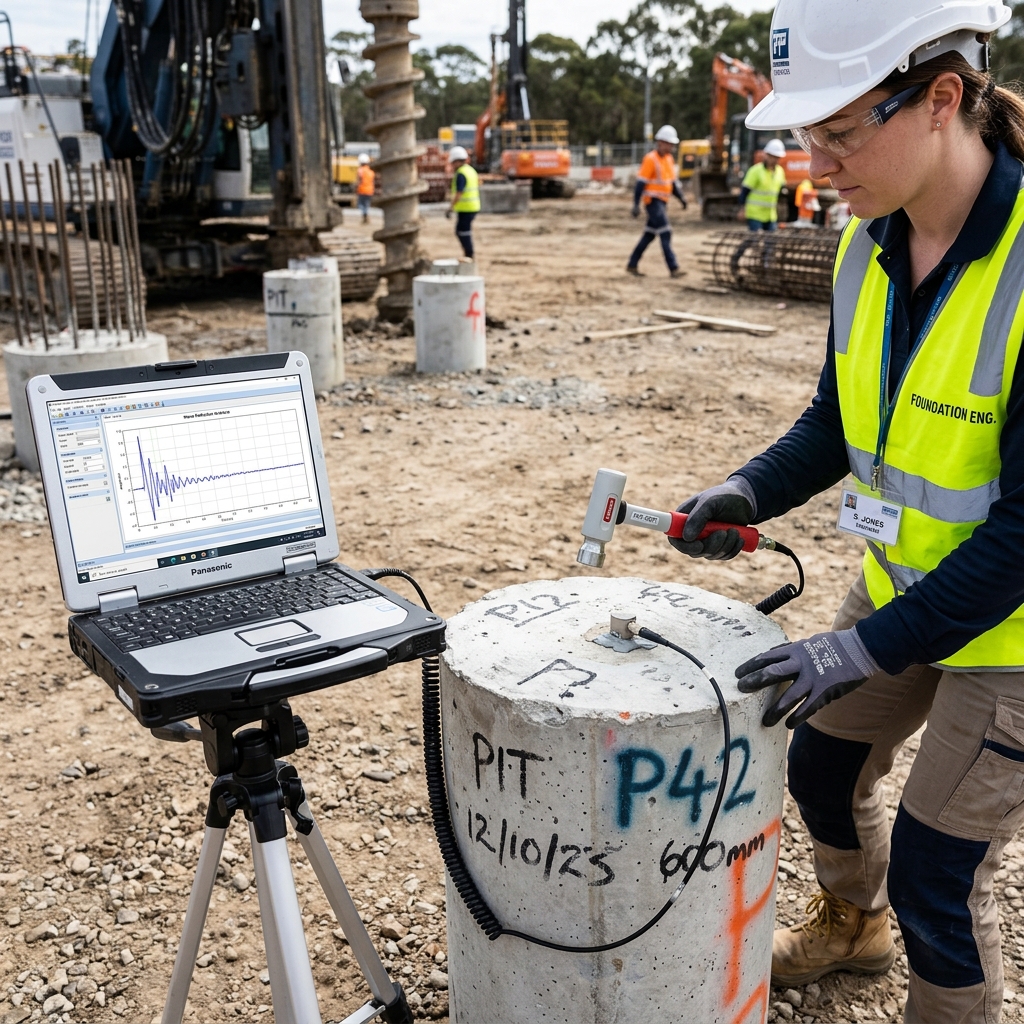 Pile Integrity Test PIT