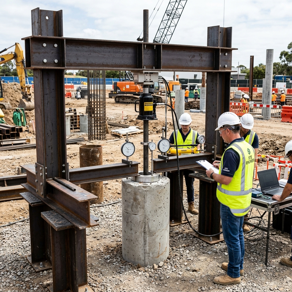 Pile Pullout Test